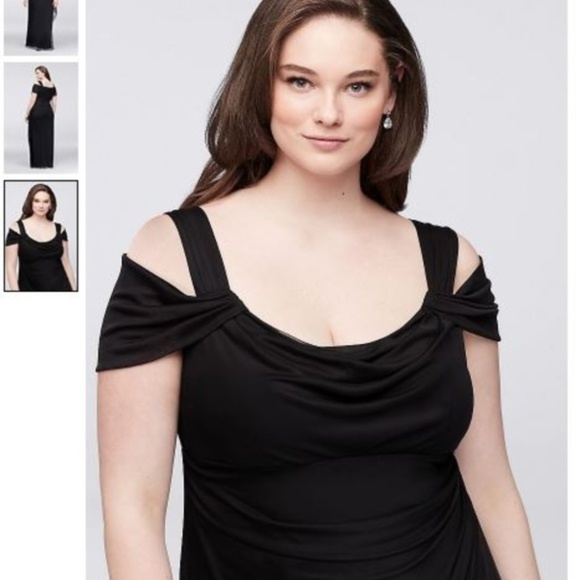 Alex Evenings Dresses Nwt Alex Evening Drop Shoulder Gown Poshmark